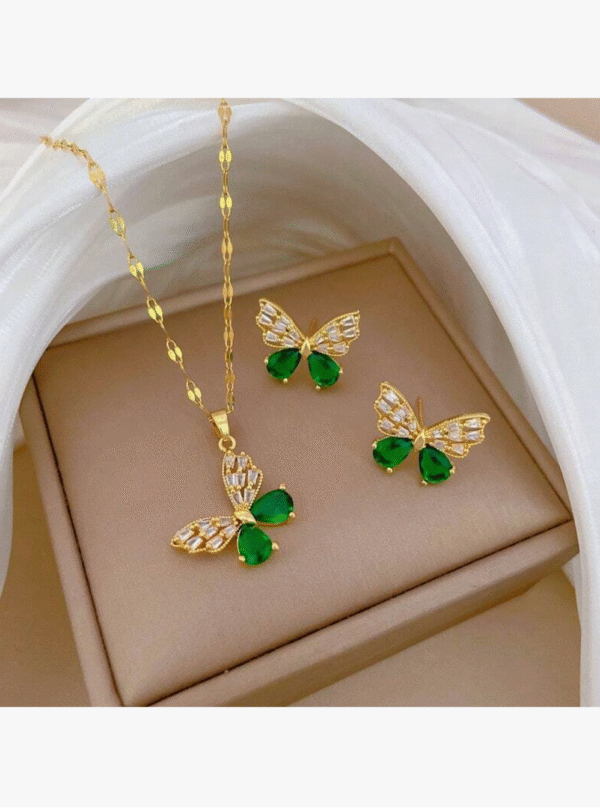 Set papillon vert – Image 4