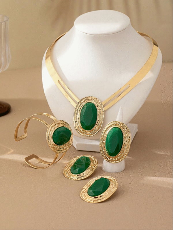 Parure pierre Verte – Image 3