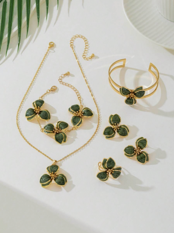 Parure petites fleurs – Image 4
