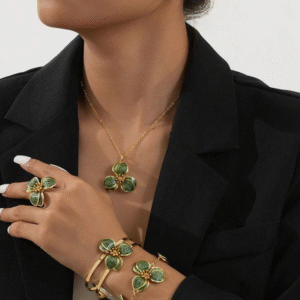 Parure petites fleurs