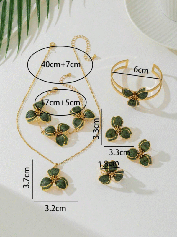 Parure petites fleurs – Image 6