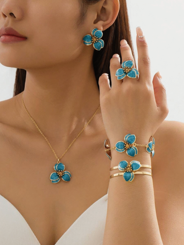 Parure petites fleurs – Image 13
