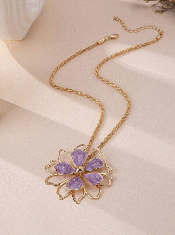 Parure Fleurs ornées 4 pcs – Image 16